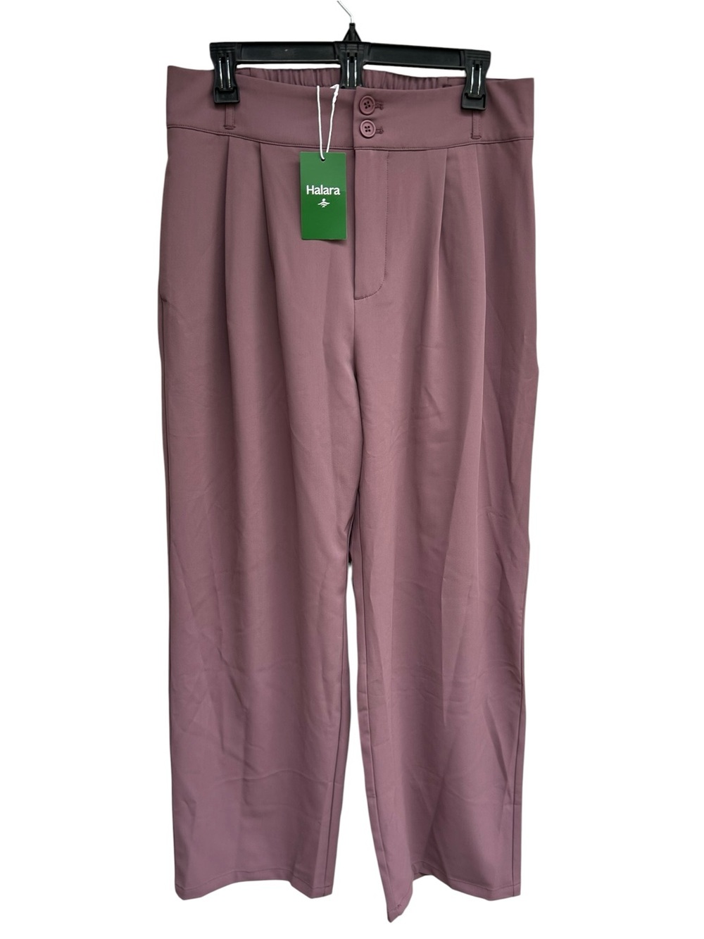 NWT Halara High Waisted Wide Leg Pants Mauve Women’s Large